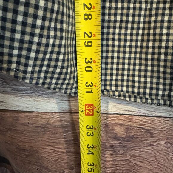 Haggar Generations Large Mens Long Sleeve Checked Plaid Button Down Shirt - Picture 5 of 7